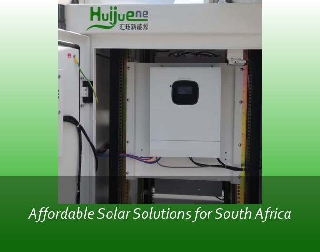 Affordable Solar Solutions for South Africa